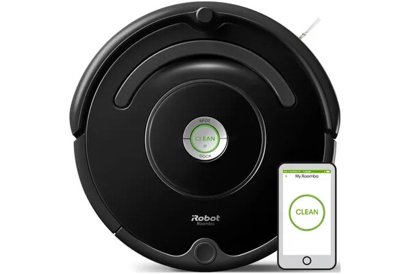 Odkurzacz iRobot 671 Roomba robot sprzątający z pojemnikiem czarny