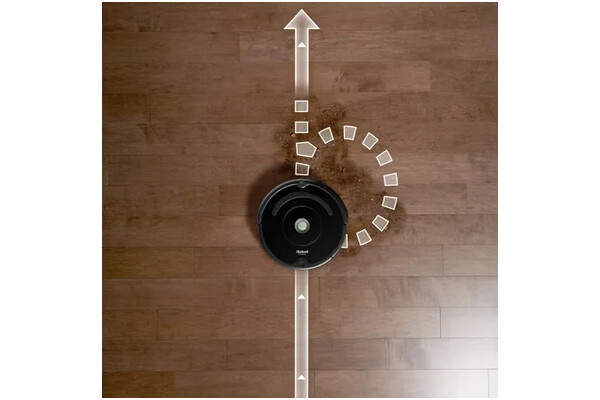 Odkurzacz iRobot 671 Roomba robot sprzątający z pojemnikiem czarny