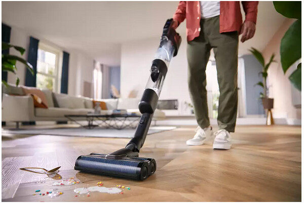 Odkurzacz Philips XW938301 AquaTrio pionowy bezworkowy czarny