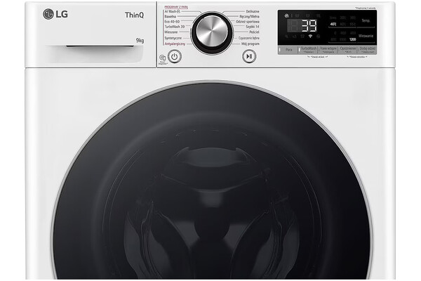 Pralka LG F2W9S72YW SteamSpa 9.0kg 1200obr./min