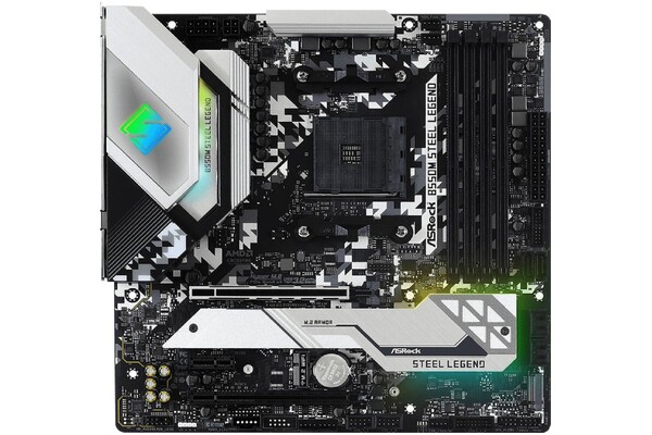 Płyta główna ASrock B550M Steel Legend Socket AM4 AMD B550 DDR4 microATX