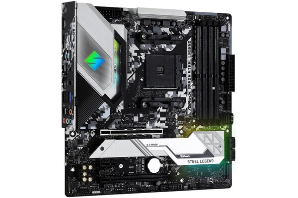 Płyta główna ASrock B550M Steel Legend Socket AM4 AMD B550 DDR4 microATX