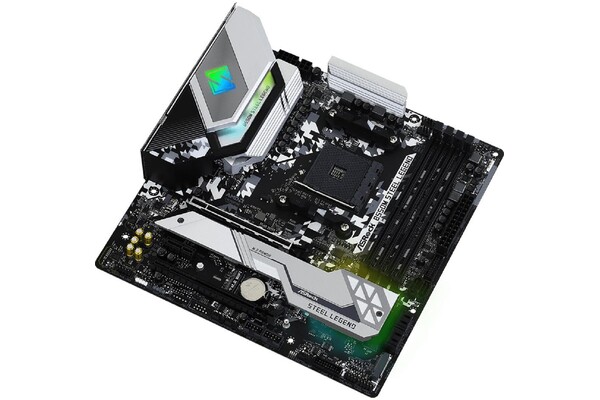 Płyta główna ASrock B550M Steel Legend Socket AM4 AMD B550 DDR4 microATX