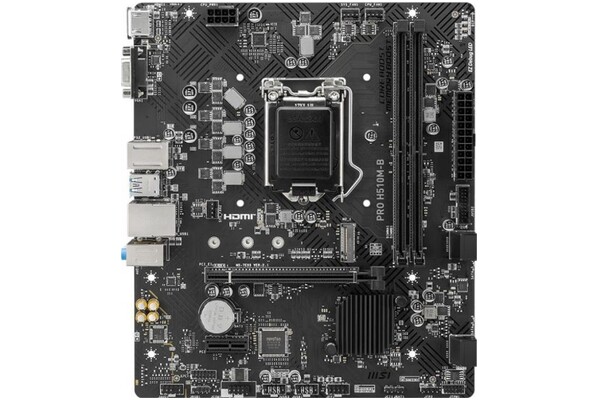 Płyta główna MSI H510MB Pro Socket 1200 Intel H470 DDR4 microATX