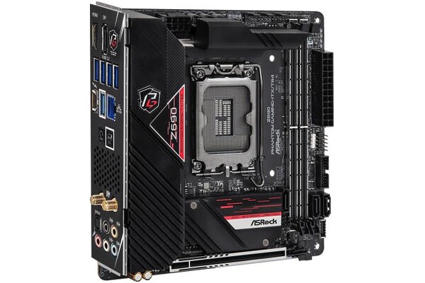 Płyta główna ASrock Z690 Phantom Gaming ITX/TB4 Socket 1700 Intel Z690 DDR5 Mini-ITX