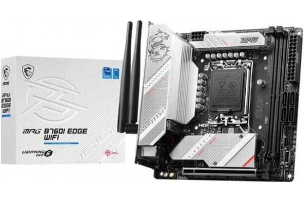 Płyta główna MSI B760I MPG Edge WiFi Socket 1700 Intel B760 DDR5 Mini-ITX