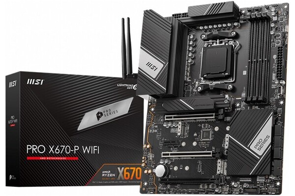 Płyta główna MSI X670P Pro WiFi Socket AM5 AMD X670 DDR5 ATX