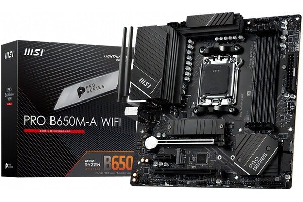 Płyta główna MSI B650MA Pro WiFi Socket AM5 AMD B650 DDR5 microATX