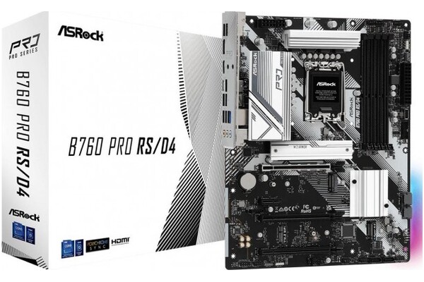 Płyta główna ASrock B760 Pro RS D4 Socket 1700 Intel B760 DDR4 ATX