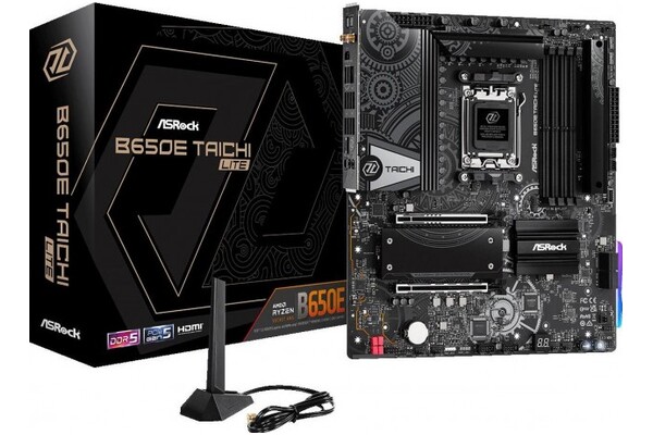 Płyta główna ASrock B650E Taichi Socket AM5 AMD B650 DDR5 Extended ATX