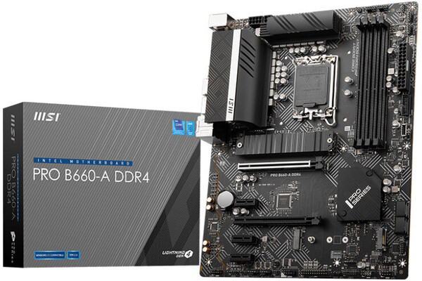 Płyta główna MSI B660A Pro Socket 1700 Intel B660 DDR4 ATX