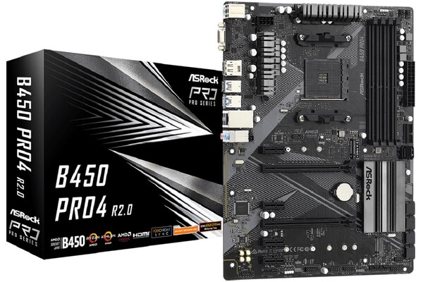 Płyta główna ASrock B450 Fatal1ty Gaming K4 Socket AM4 AMD B450 DDR4 ATX