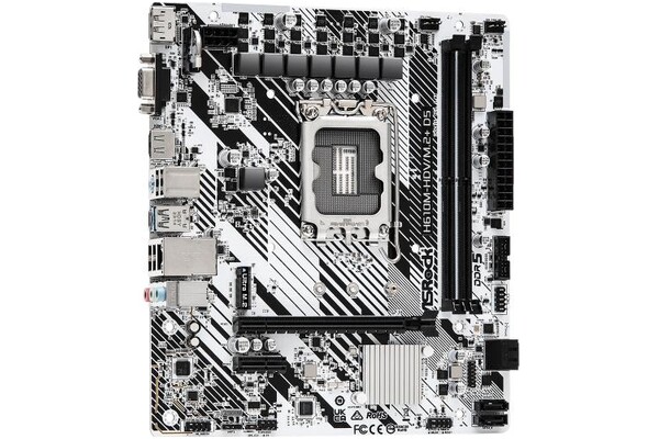 Płyta główna ASrock H610M HDV/M.2+ Socket 1700 Intel H610 DDR5 microATX