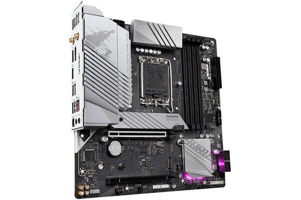 Płyta główna GIGABYTE B760M Aorus Elite AX Socket 1700 Intel B760 DDR5 microATX