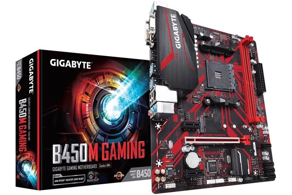 Płyta główna GIGABYTE B450MDS3H V2 Socket AM4 AMD B450 DDR4 microATX