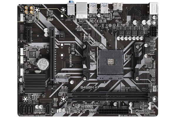 Płyta główna GIGABYTE B450MK Socket AM4 AMD B450 DDR4 microATX