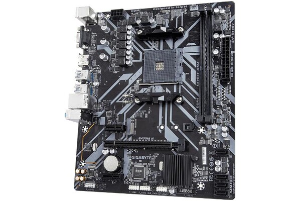 Płyta główna GIGABYTE B450MH Socket AM4 AMD B450 DDR4 microATX