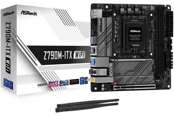 Płyta główna ASrock Z790M -ITX Socket 1700 Intel Z790 DDR5 Mini-ITX
