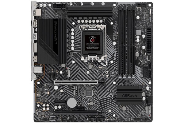 Płyta główna ASrock Z790M Phantom Gaming Lightning D4 Socket 1700 Intel Z790 DDR4 microATX