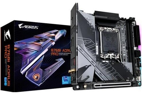 Płyta główna GIGABYTE B760I Aorus Pro Socket 1700 Intel B760 DDR5 Mini-ITX