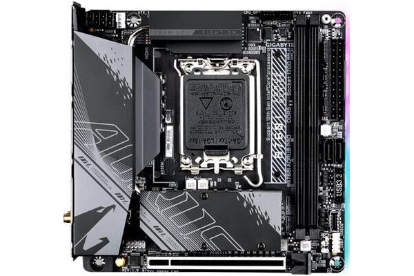 Płyta główna GIGABYTE B760I Aorus Pro Socket 1700 Intel B760 DDR5 Mini-ITX