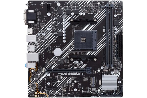 Płyta główna ASUS B450M-K Prime II Socket AM4 AMD B450 DDR4 microATX