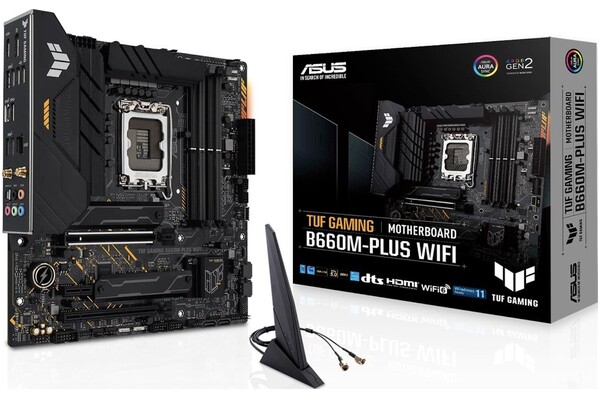 Płyta główna ASUS B660M Plus TUF Gaming WiFi Socket 1700 Intel B660 DDR5 microATX