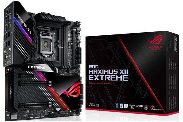 Płyta główna ASUS Z490 Rog Maximus XII Extreme Socket 1200 Intel Z490 DDR4 Extended ATX
