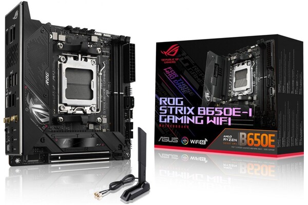 Płyta główna ASUS B650E-I Rog Strix Gaming WiFi Socket AM5 AMD B650E DDR5 Mini-ITX