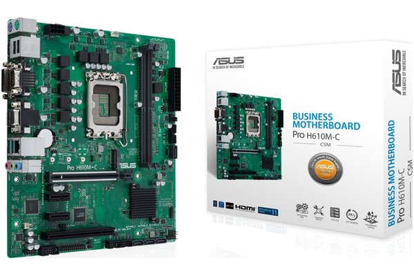 Płyta główna ASUS H610M-C Pro Socket 1700 Intel H610 DDR5 microATX