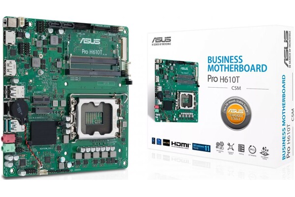 Płyta główna ASUS H610T Pro Socket 1700 Intel H610 DDR5 Mini-ITX