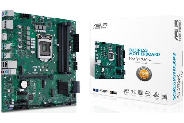 Płyta główna ASUS Q570M-C CSM Pro Socket 1200 Intel Q570 DDR4 microATX