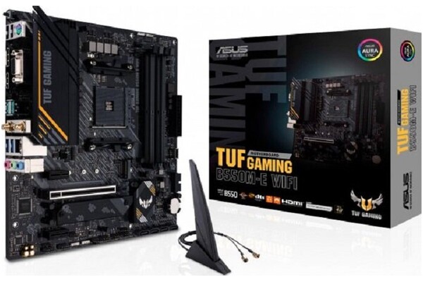 Płyta główna ASUS B550M-E TUF Gaming WiFi Socket AM4 AMD B550 DDR4 microATX