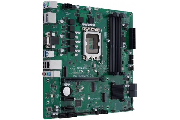 Płyta główna ASUS B660M-C Pro D4 Socket 1700 Intel B660 DDR4 microATX