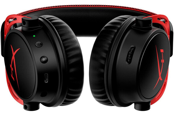 Słuchawki HYPERX Cloud Alpha Nauszne Bezprzewodowe czarno-czerwony