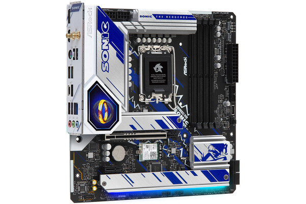 Płyta główna ASrock B760M Phantom Gaming Sonic WiFi Socket 1700 Intel B760 DDR5 microATX