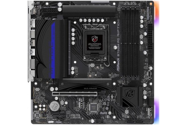 Płyta główna ASrock B760M Phantom Gaming Riptide Socket 1700 Intel B760 DDR5 microATX