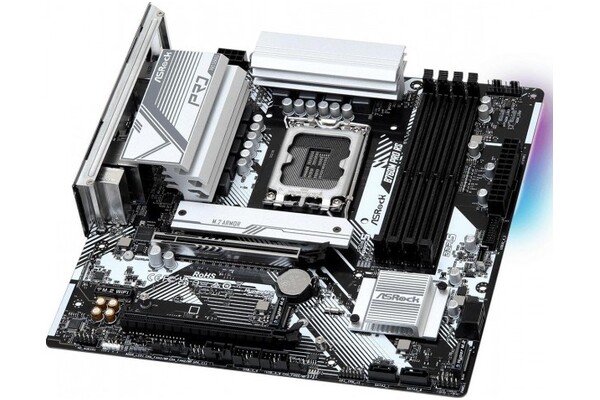 Płyta główna ASrock B760M Pro RS Socket 1700 Intel B760 DDR5 microATX