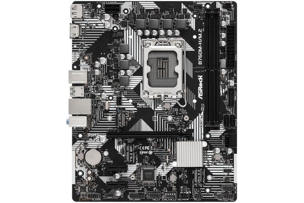 Płyta główna ASrock B760M H/M.2 Socket 1700 Intel B760 DDR5 microATX