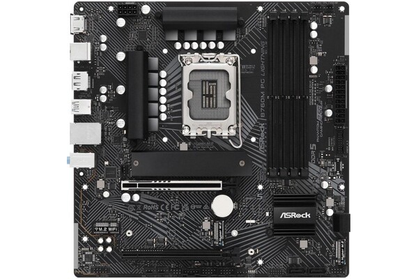 Płyta główna ASrock B760M Phantom Gaming Lightning Socket 1700 Intel B760 DDR5 microATX
