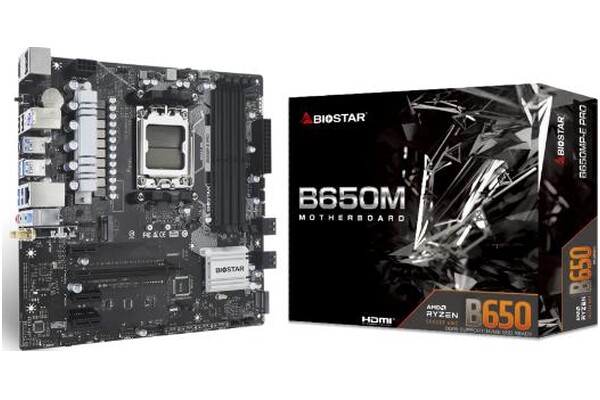 Płyta główna BIOSTAR B650MPE Pro Socket AM5 AMD B650 DDR5 microATX