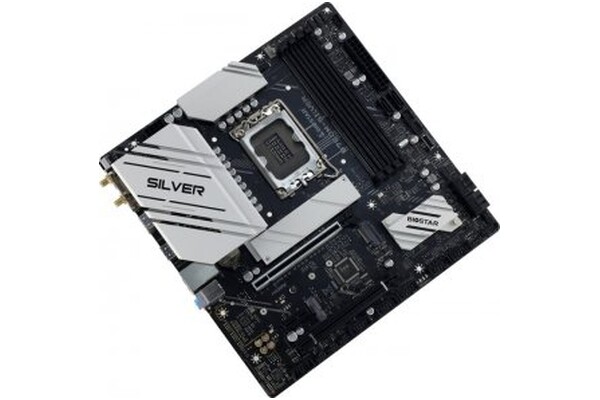 Płyta główna BIOSTAR B760M Silver Socket 1700 Intel B760 DDR5 microATX