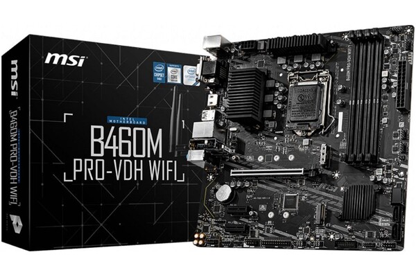 Płyta główna MSI B460M Pro-VDH WiFi Socket 1200 Intel B460 DDR4 microATX