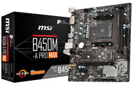 Płyta główna MSI B450MA Pro Max Socket AM4 AMD B450 DDR4 microATX