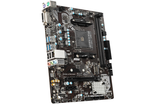 Płyta główna MSI B450MA Pro Max Socket AM4 AMD B450 DDR4 microATX