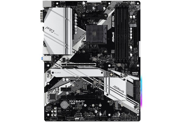 Płyta główna ASrock B550 Pro4 Socket AM4 AMD B550 DDR4 ATX