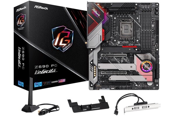 Płyta główna ASrock Z690 Phantom Gaming Velocita Socket 1700 Intel Z690 DDR5 ATX