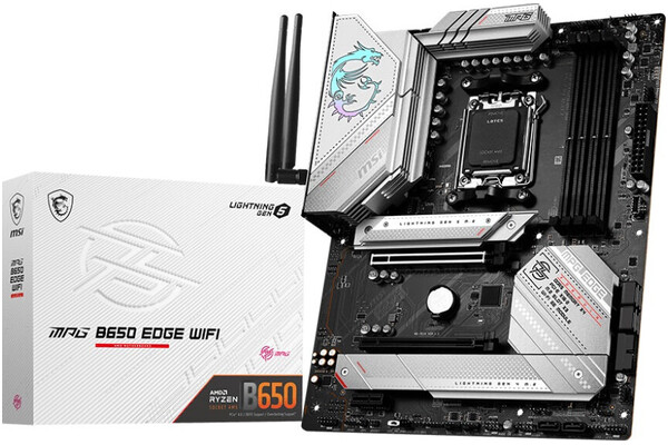 Płyta główna MSI B650 MPG Edge WiFi Socket AM5 AMD B650 DDR5 ATX