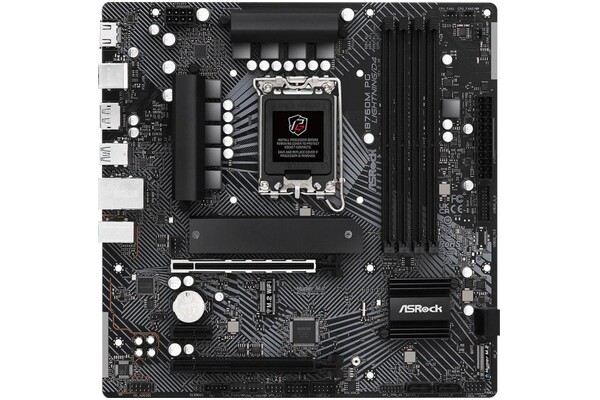Płyta główna ASrock B760M Phantom Gaming Lightning D4 Socket 1700 Intel B760 DDR4 microATX