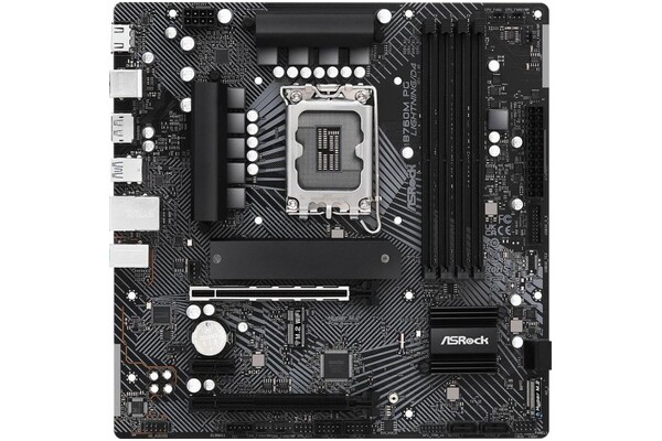 Płyta główna ASrock B760M Phantom Gaming Lightning D4 Socket 1700 Intel B760 DDR4 microATX